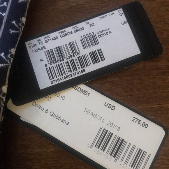 ❌SOLD❌ NWT Dolce & Gabbana Skull Tie - Picture 3 of 4